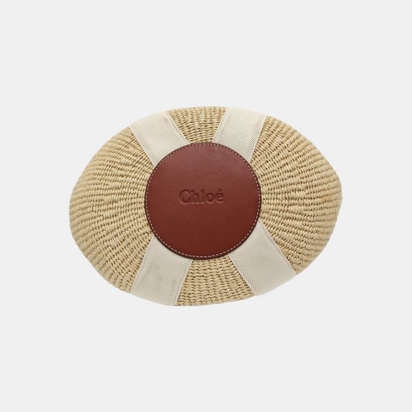 Woody Small Straw Beige