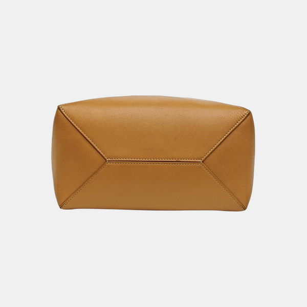 Puzzle Fold Medium Calfskin Brown