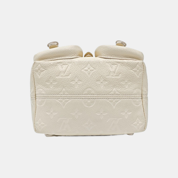 BACKUP Monogram Calfskin White