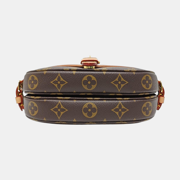SAUMUR BB Monogram Coated Canvas Brown
