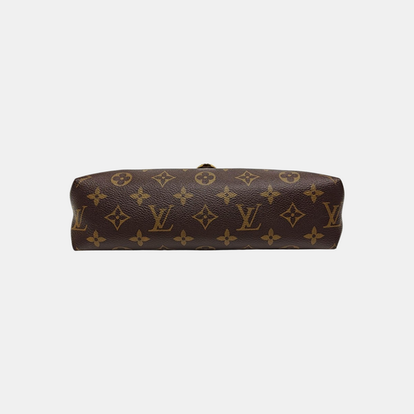 SAINT PLACIDE Monogram Coated Canvas Brown