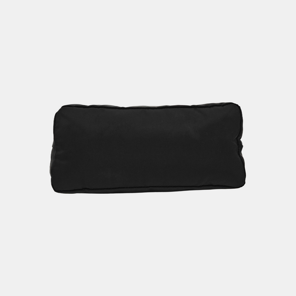 Nylon Top Handle Bag Black