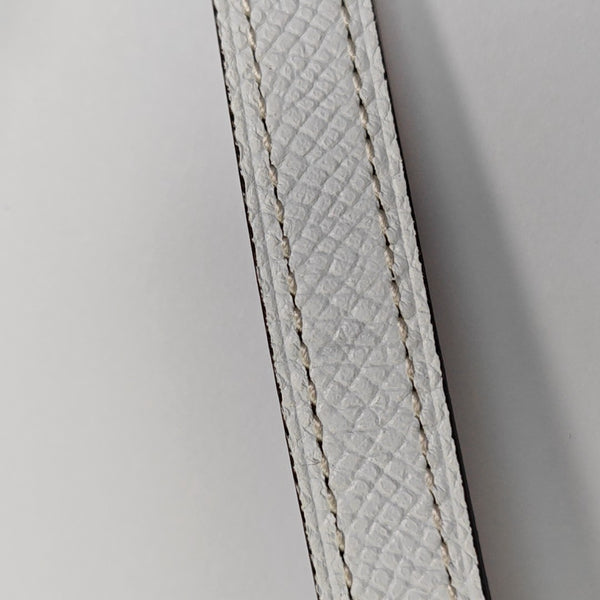 Leather Belt White