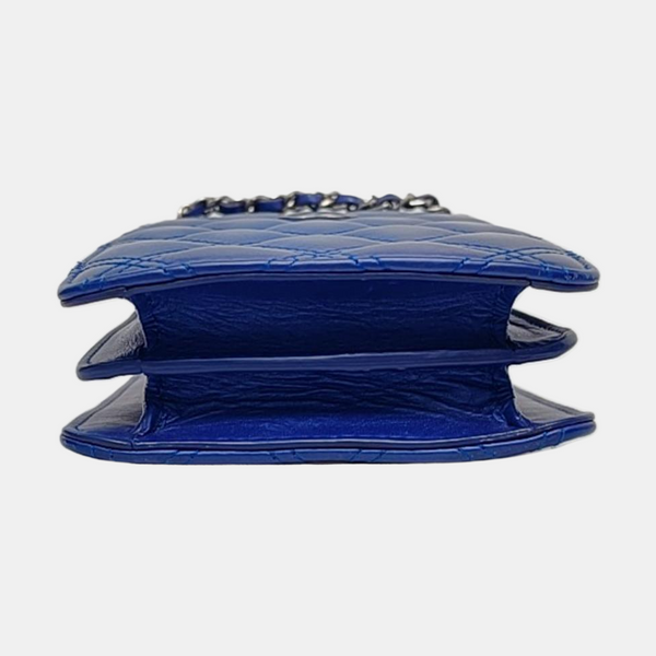 Quilted Calfskin Blue