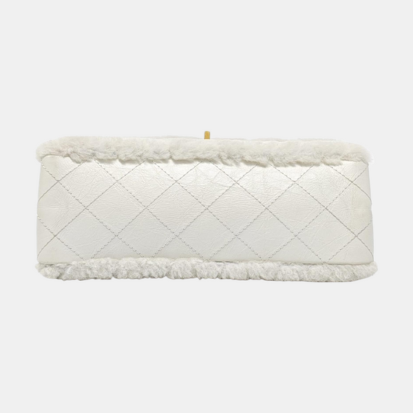 2.55 225 (small) Quilted Sheepskin White