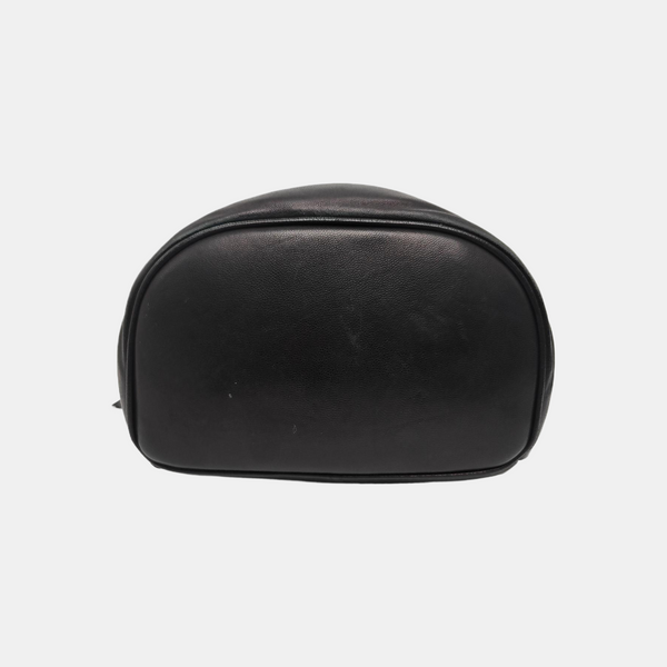 Leather Backpack Black