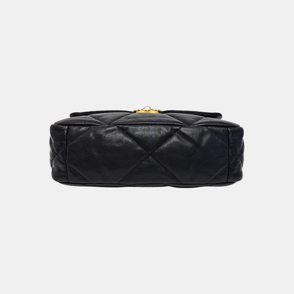 CHANEL 19 Small Quilted Lambskin Blue