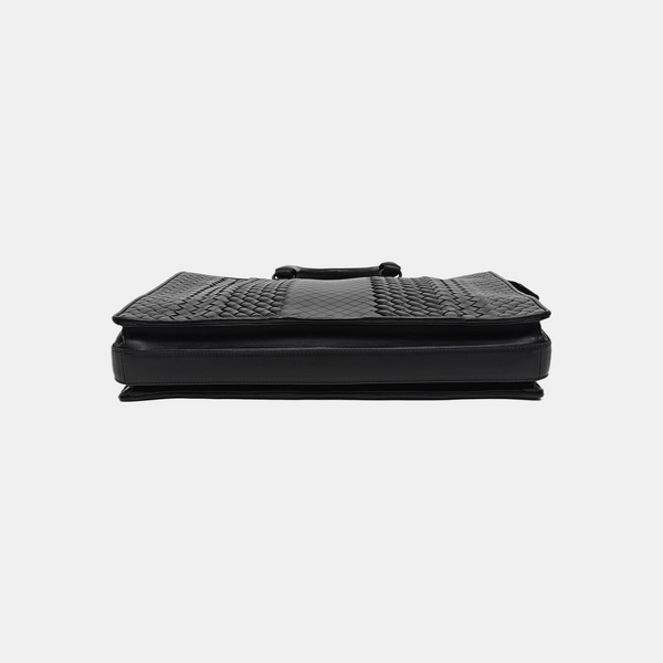 Calfskin Shoulder Bag Black