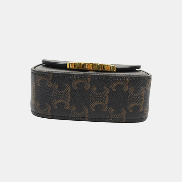 TRIOMPHE Mini Coated Canvas Black