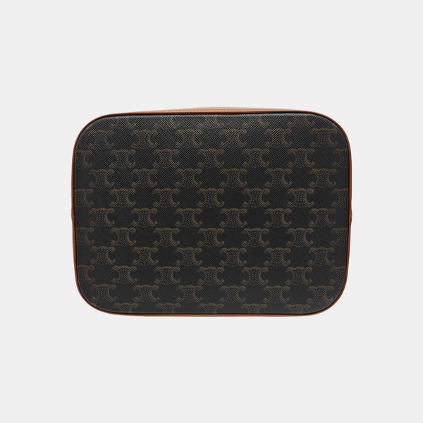 TRIOMPHE CANVAS Medium Coated Canvas Brown