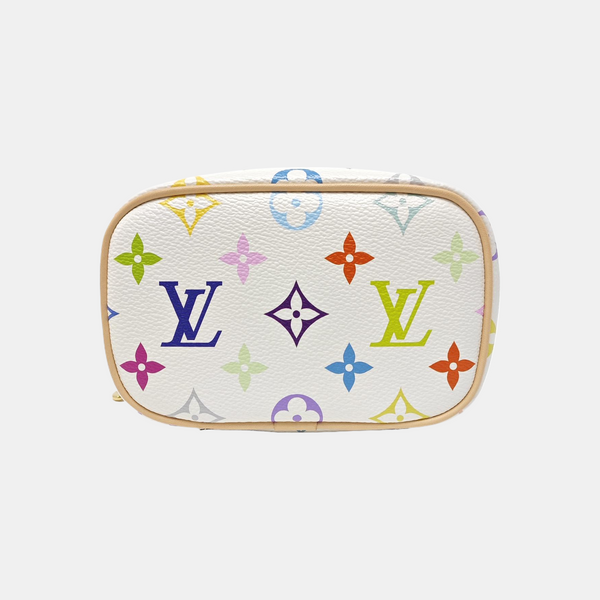LV × TM NICE Monogram Coated Canvas White