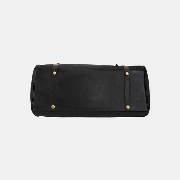 Canvas Top Handle Bag Black