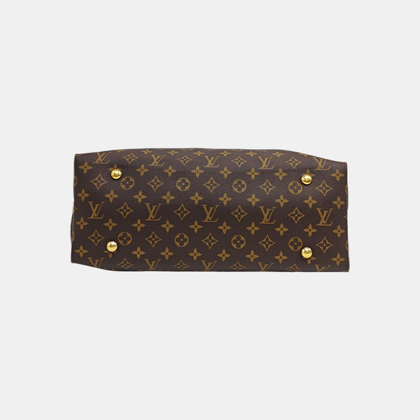 CARRYALL MM Monogram Coated Canvas Brown