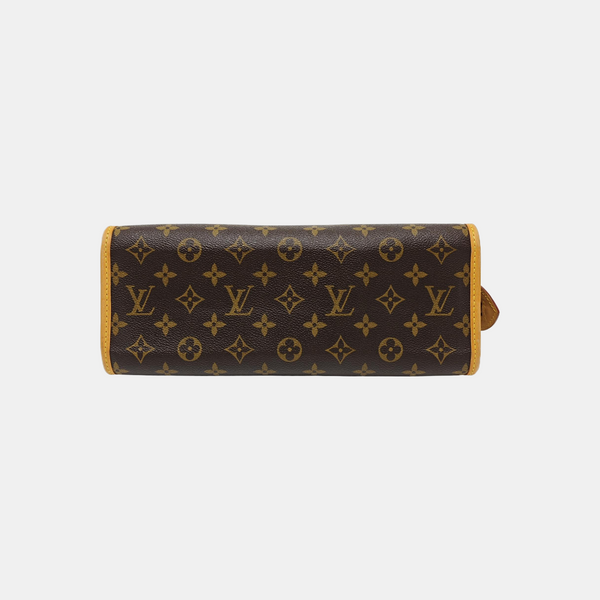 POPINCOURT Monogram Coated Canvas Brown
