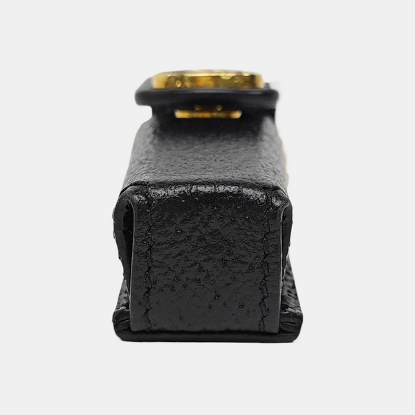 Calfskin Shoulder Bag Black