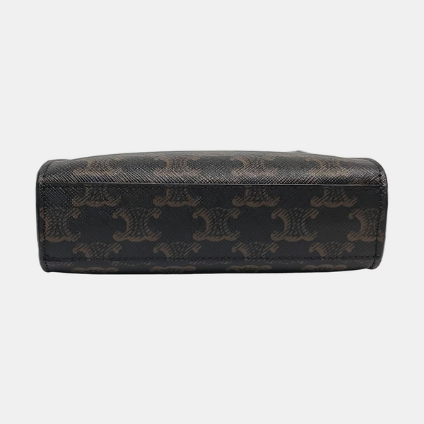 CABAS CELINE Mini Coated Canvas Brown