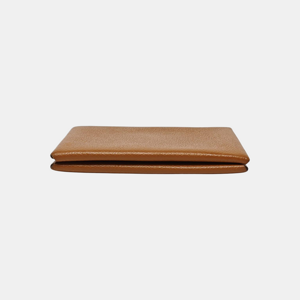 Calvi Epsom Brown Card Holder