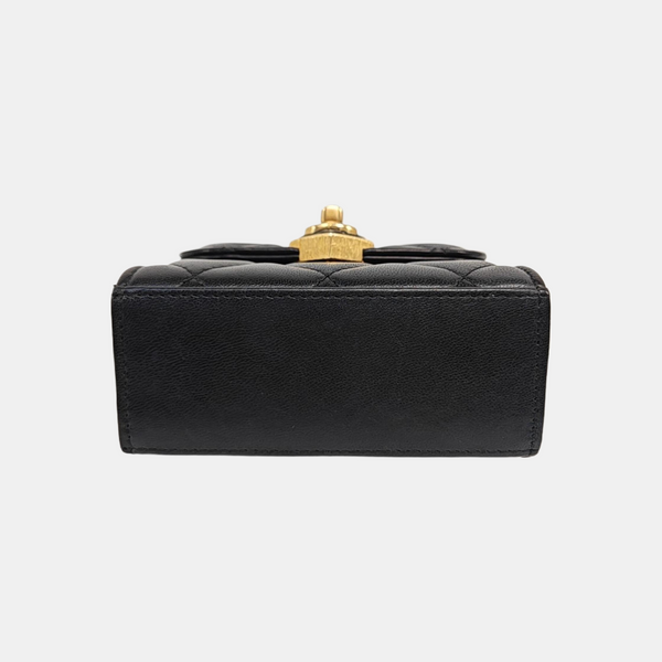 Quilted Lambskin Black