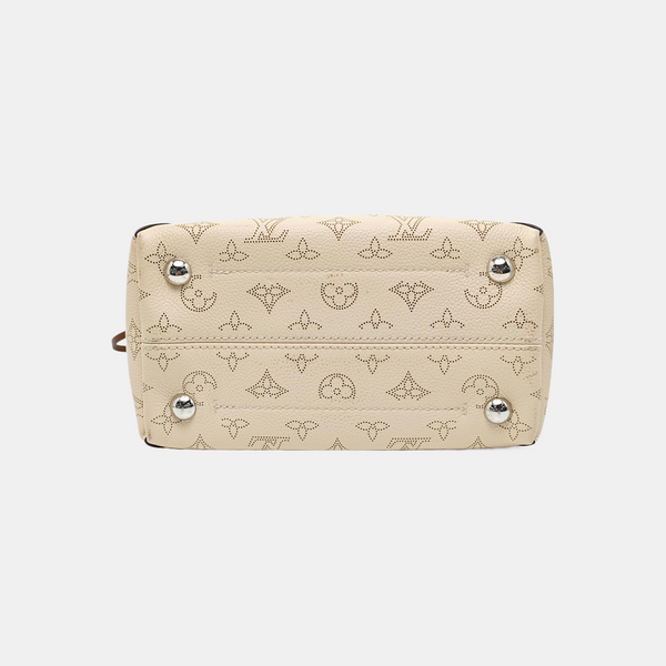 HINA PM Monogram Calfskin Beige