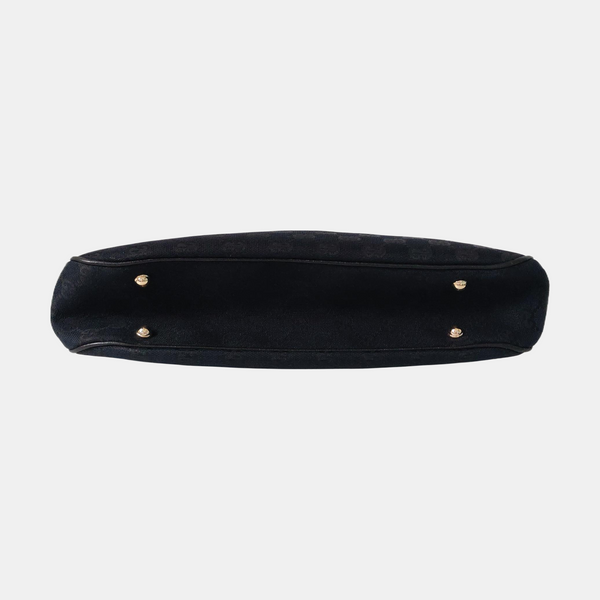 Anita Monogram Canvas Black