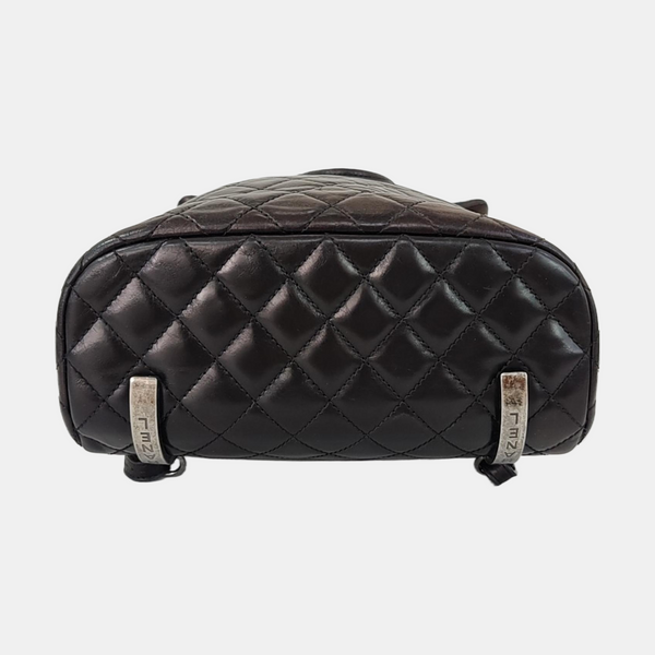 MOUNTAIN Quilted Calfskin Black