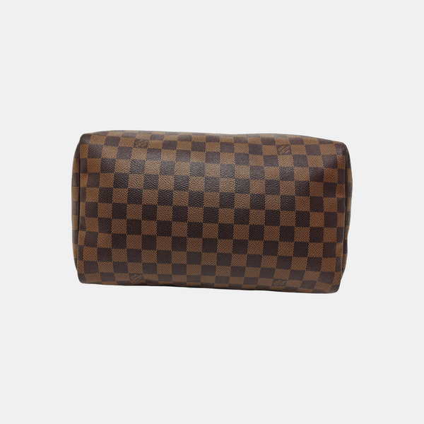 SPEEDY 30 Damier Ebene Coated Canvas Brown
