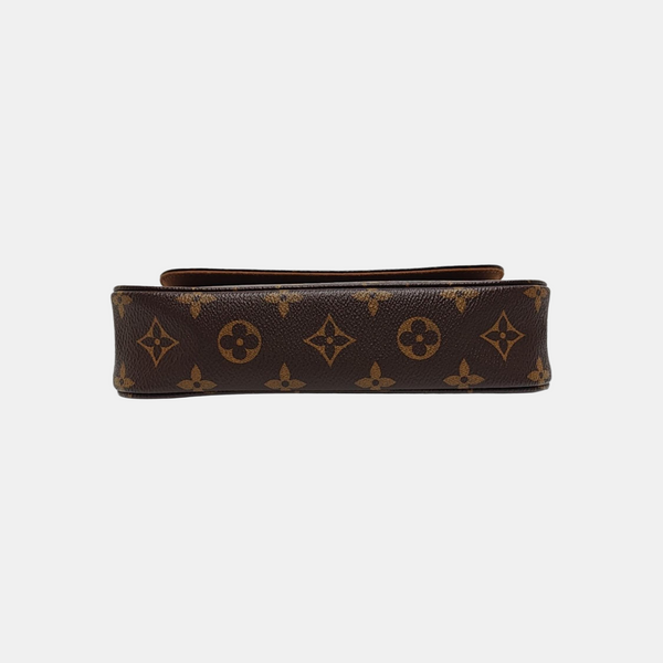 IVY Monogram Coated Canvas Brown