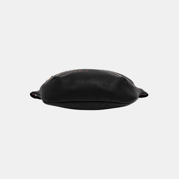 Print Large Calfskin Black