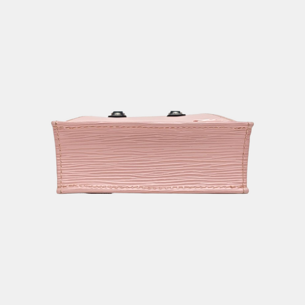 SAC PLAT Mini Epi Pink