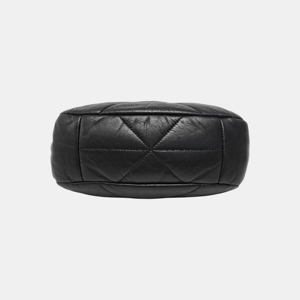 Quilted Lambskin Shoulder Bag Mini Black