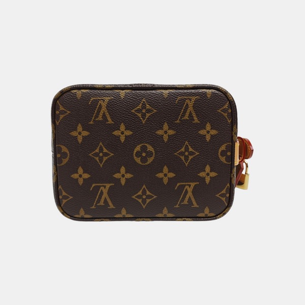 ALL IN Monogram Coated Canvas Brown