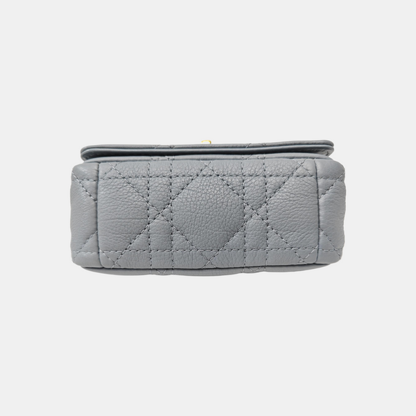 Dior Caro Super Mini Calfskin Blue