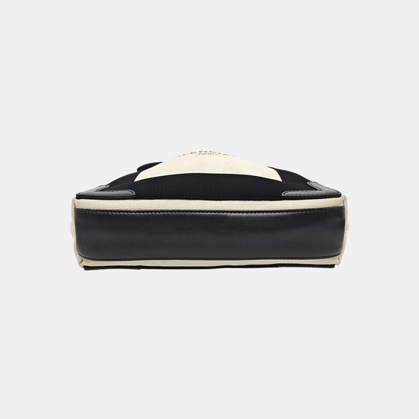 Navy Mini Canvas White