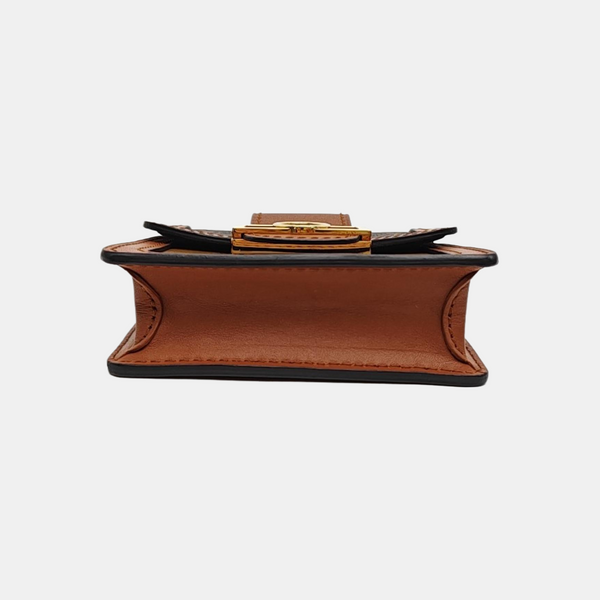 DAUPHINE BB Monogram Coated Canvas Brown