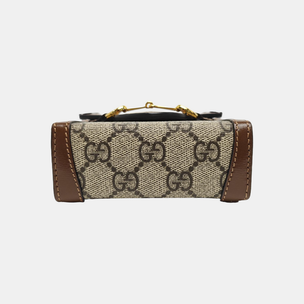 Horsebit 1955 Mini Coated Canvas Beige