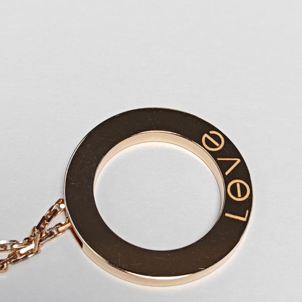 LOVE 18k Rose Gold Necklace