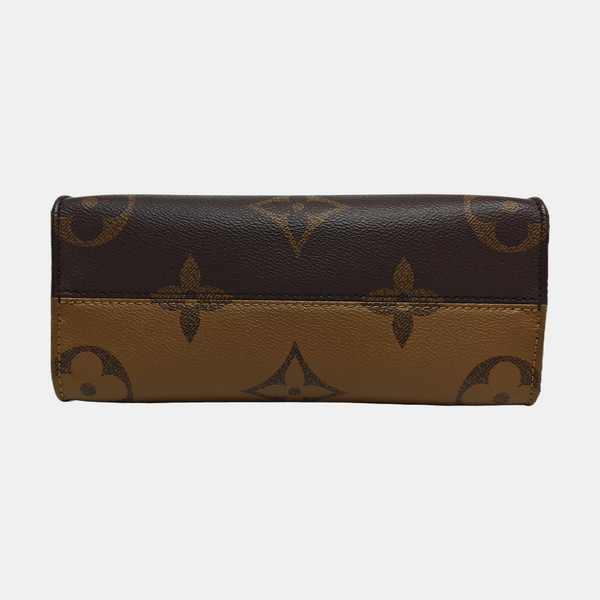 ONTHEGO PM Monogram Coated Canvas Brown