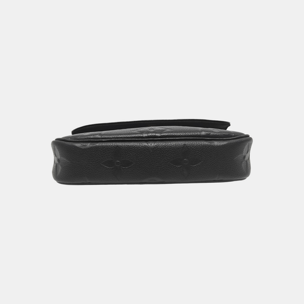 IVY Monogram Calfskin Black