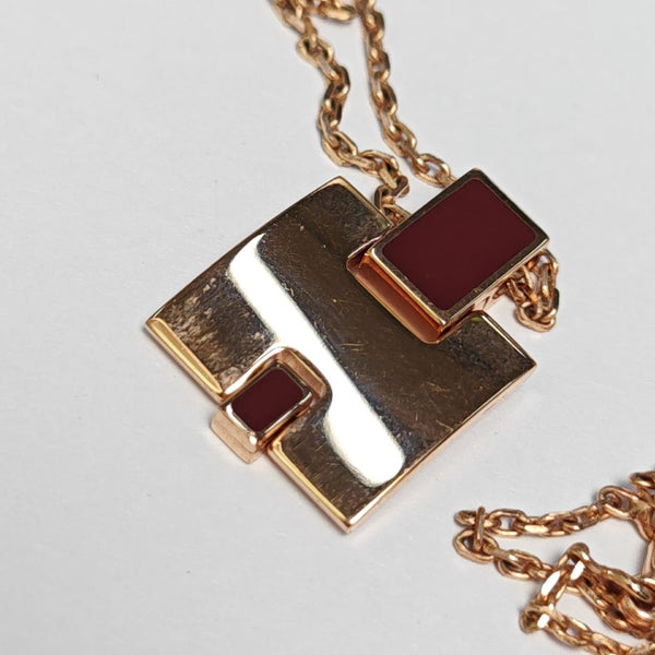 Eileen Metal Rose Gold Necklace