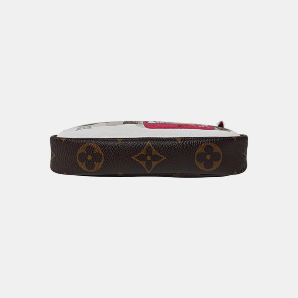ACCESSOIRES Mini Monogram Coated Canvas Brown