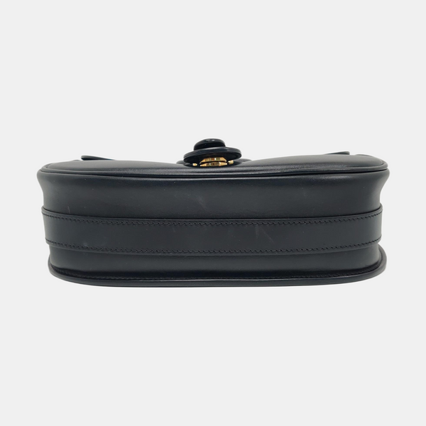 Authenticated pre-owned Bobby Medium Calfskin Black - Shoulder Bag at Looply