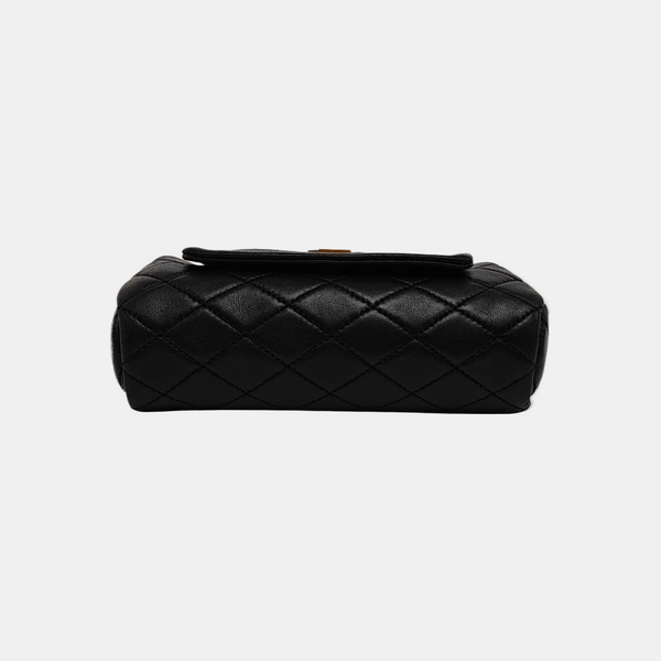 NOLITA Mini Quilted Lambskin Black