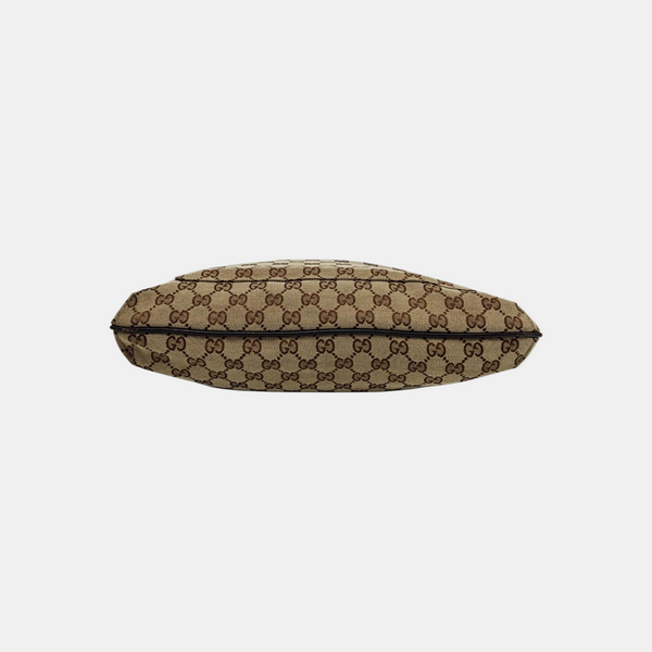 Monogram Canvas Shoulder Bag Beige