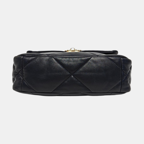 CHANEL 19 Small Quilted Lambskin Blue