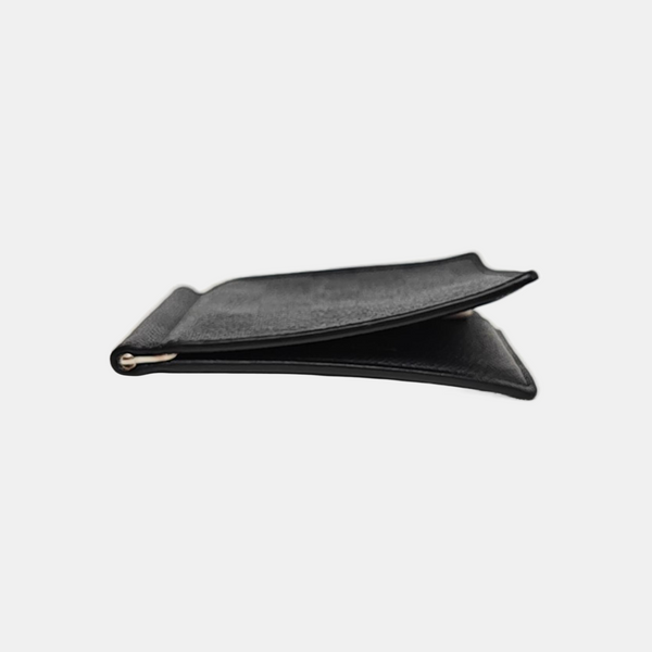 AMERIGO Damier Graphite Coated Canvas Gray Card Holder