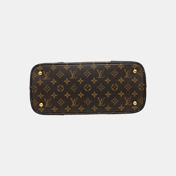 FLANDRIN Monogram Coated Canvas Brown