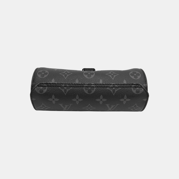 Damier Graphite Coated Canvas Clutch Gray