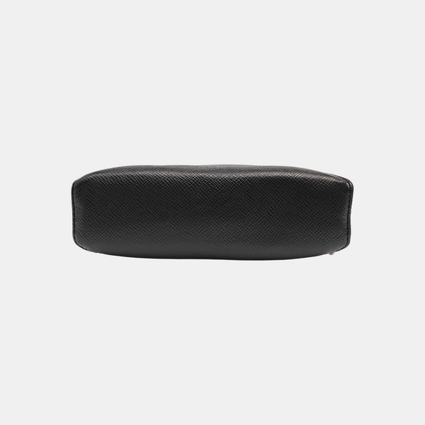 DUO Monogram Coated Canvas Black