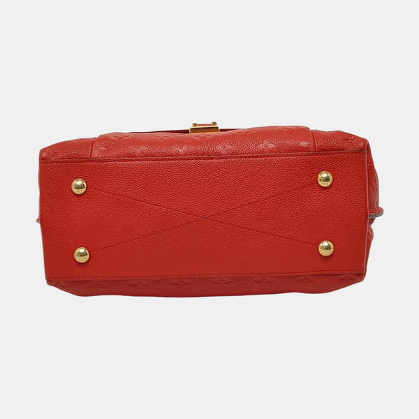 Monogram Calfskin Red