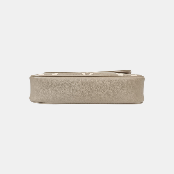 IVY Monogram Calfskin Gray